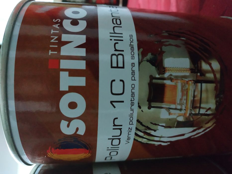 Verniz soalhos e diluente