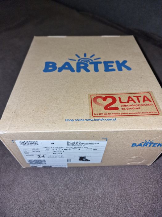 Traperki/trzewiki zimowe BARTEK rozmiar 24