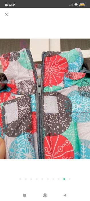 Комбінезон/напівкомбінезон куртка зимовий одяг на дівчинку Зимний комб