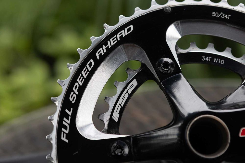 Korba rowerowa szosowa FSA Energy Compact 50/34 + suport MegaExo