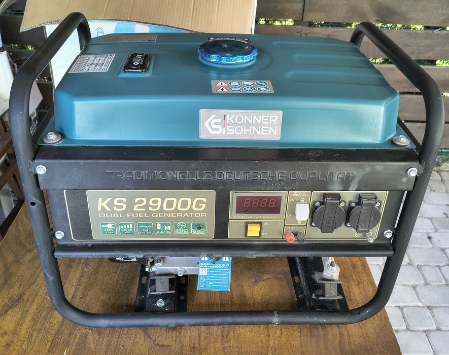 генератор Konner&Sohnen  2900G  газ/бензин