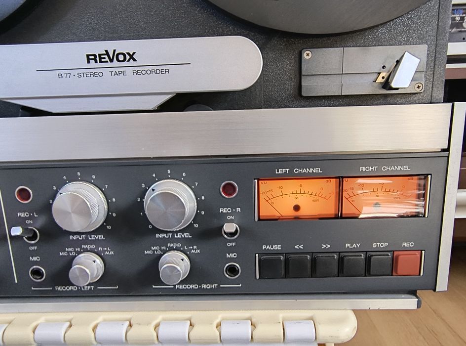 Magnetofon Revox B77 2 ścieżkowy po remoncie rezerwacja do 15.0102026