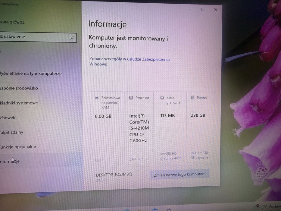 Lenovo G500 i5 bardzo dobry