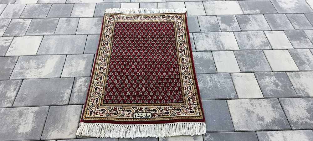 MIR dywan wełniany tkany ręcznie 102 x 59 cm perski wełna
