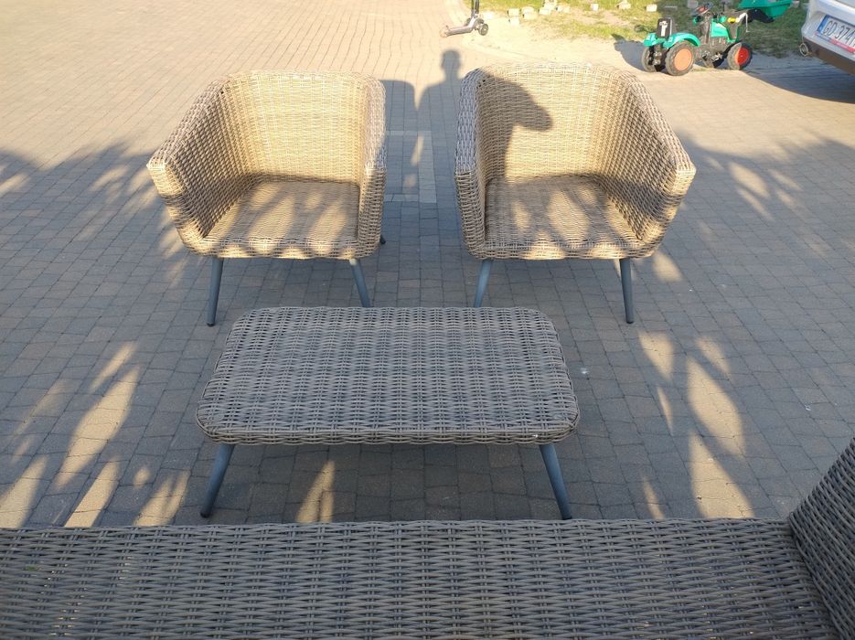Piękne, jak nowe meble ogrodowe, tarasowe