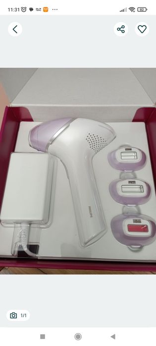 Depilator laserowy Philips