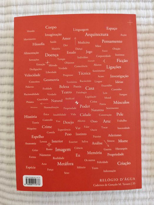 Vendo "Atlas do corpo e da imaginação" de Gonçalo M Tavares como novo