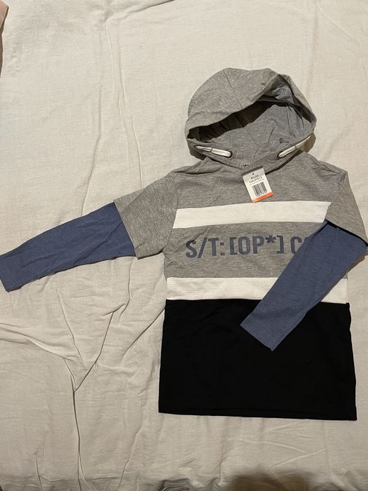 Bluza chłopięca z kapucą - Rozmiar 116