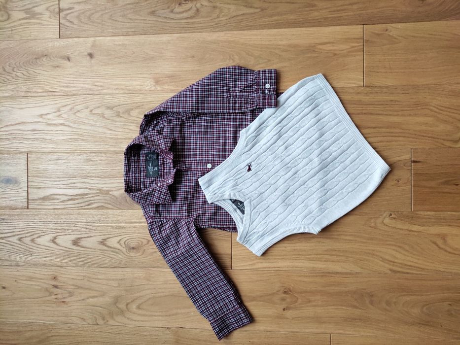 Крутий комплект: сорочка та жилетка