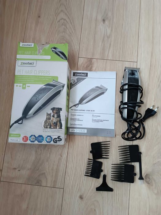 Maszynka do strzyżenia psów zwierząt