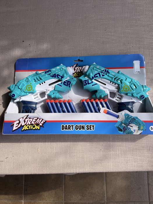 2 pistolety  Extreme Action Dart. Nowe