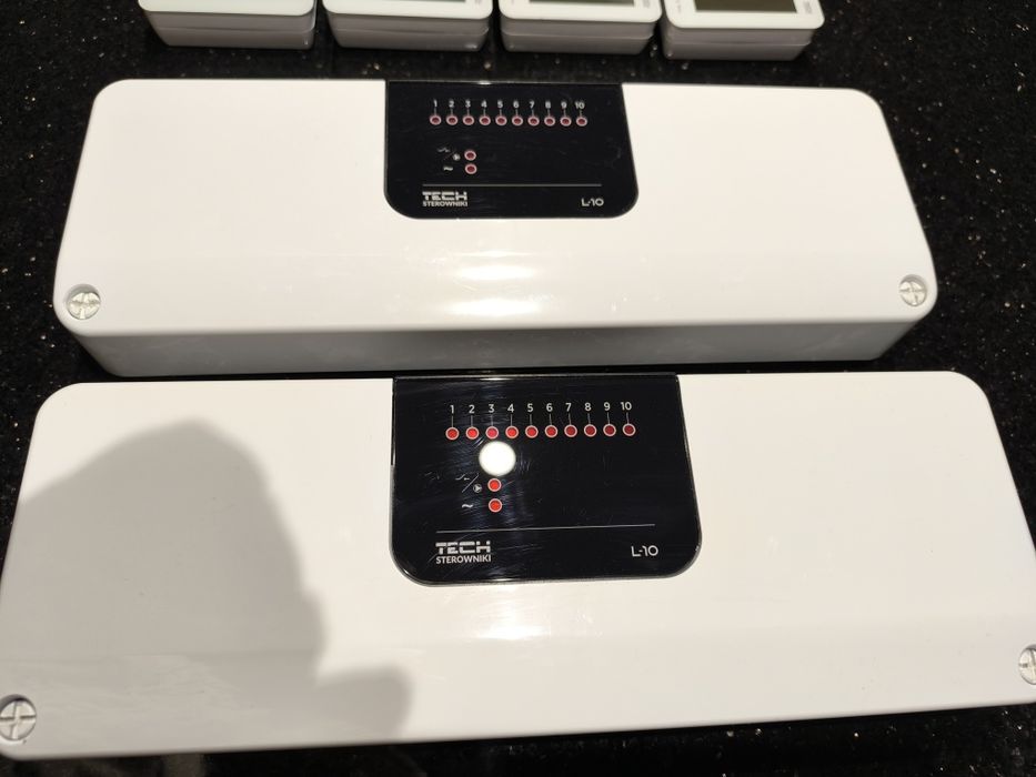 Sterownik zaworów termoelektrycznych Tech Sterowniki L-10 podłogówka