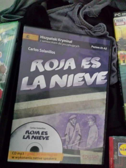 audiobook do nauki hiszpańskiego roja es la nieve kryminał a1-a2 *