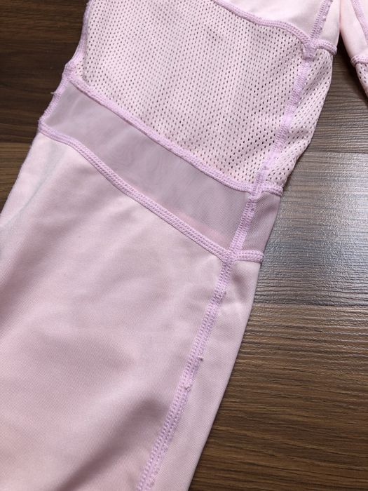 Legginsy jasny róż rozmiar S