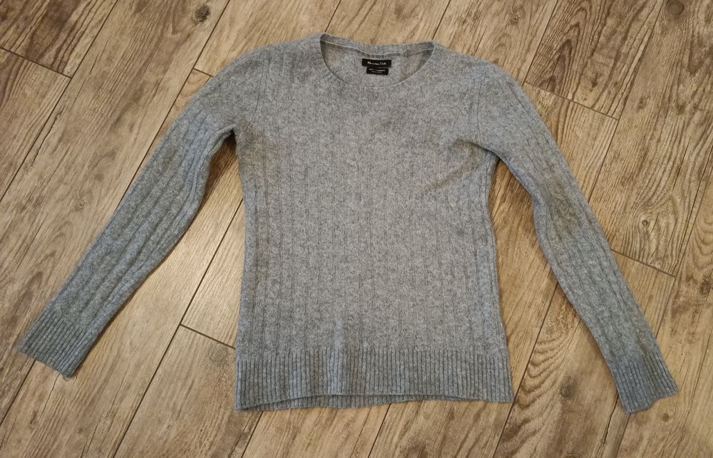 Sweter 100% kaszmir Massimo dutti