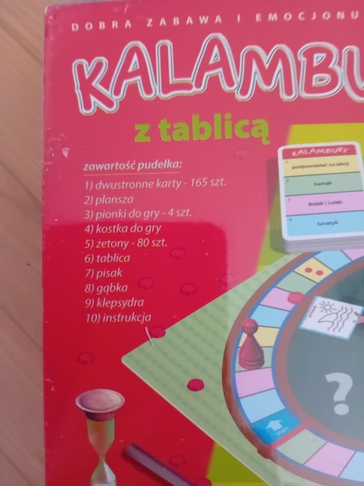 Kalambury wydanie Big z tablica Nowe gra