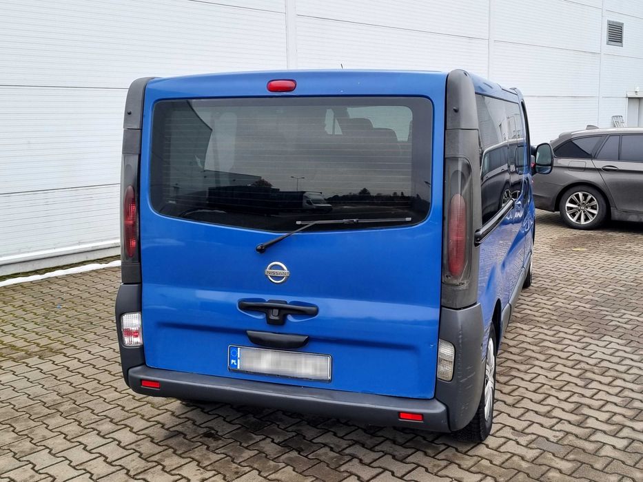 Nissan Primastar 1.9D 2004r *LONG* 9-Osobowy * ( Vivaro/Trafic ) *BUS*
