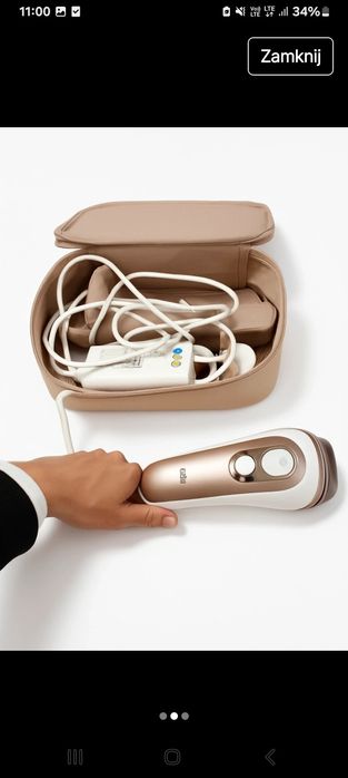 Depilator laserowy Braun