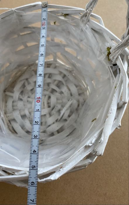 Akcesoria florystyczne, koszyk wiklinowy