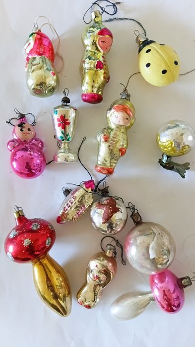 Елочние  игрушки ссср сосульки