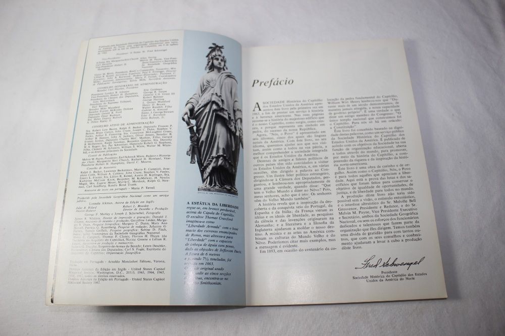 Livro - NÓS O POVO . A Historia do Capitólio dos E. U. América - 1968