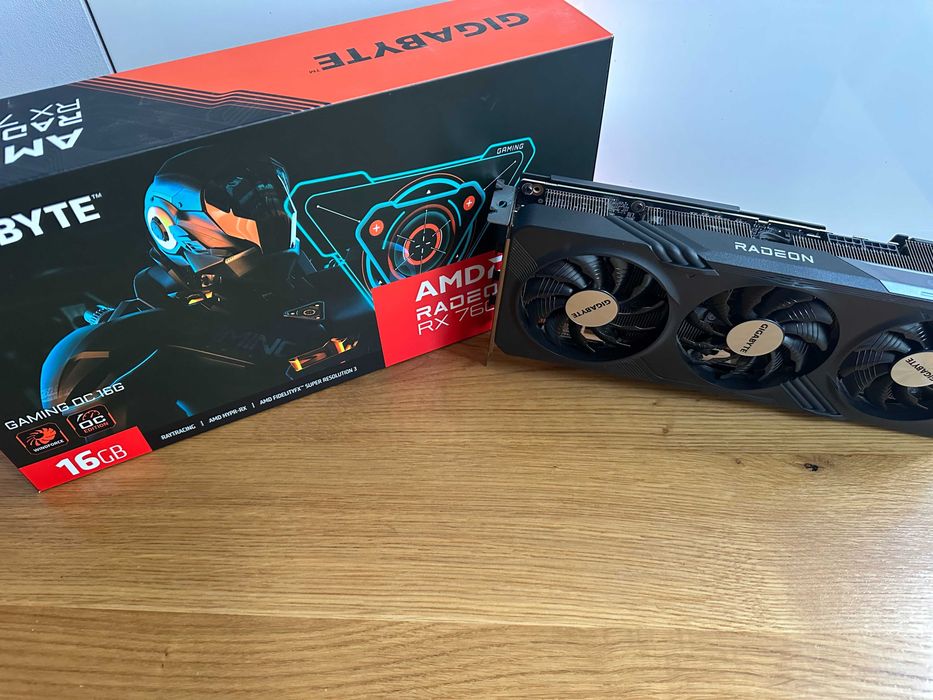 AMD Gigabyte Radeon RX 7600 XT Gaming OC   16 GB GDDR6 Poznań  Gwar