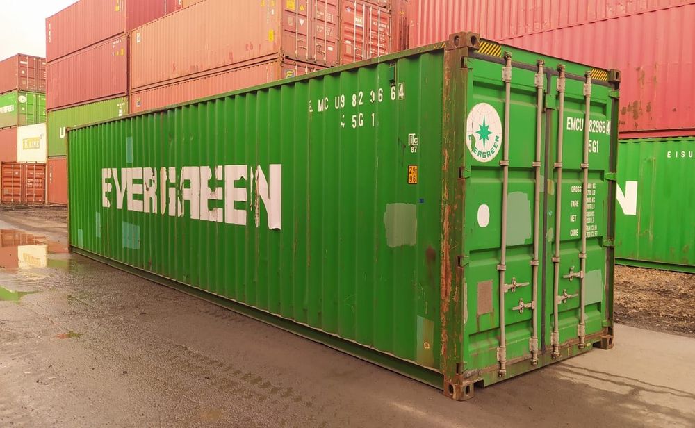 Kontener morski magazynowy 40 DV/HC 12 metrowy  + transport HDS