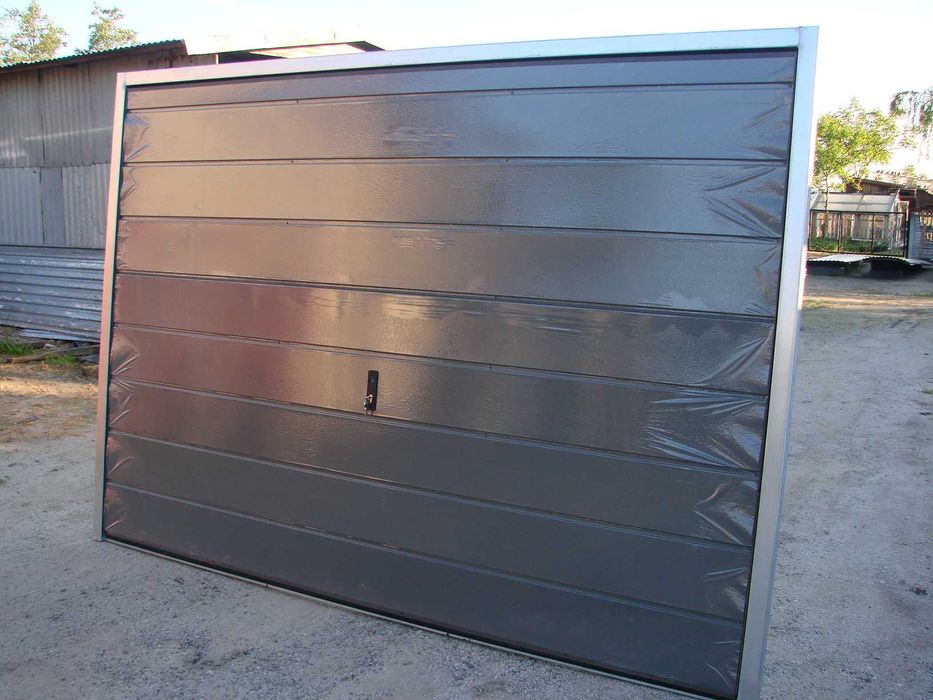 Brama garazowa uchylna GRAFIT/ANTRACYT wyprzedaż obniżona cena