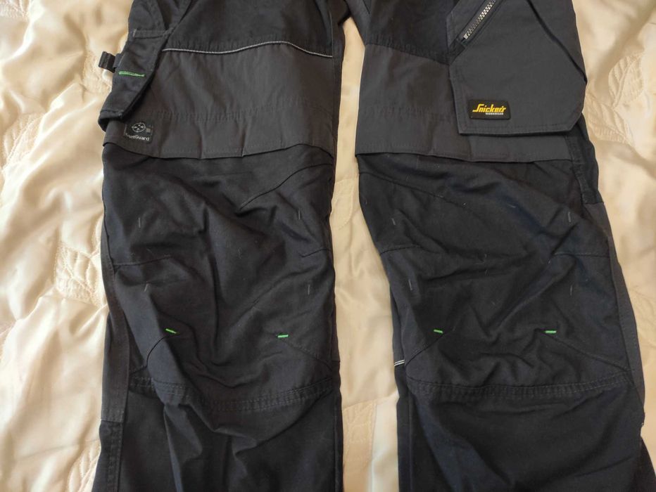 Męskie spodnie robocze dekarskie Snickers Flexiwork 6902 r. 54 jak bdb
