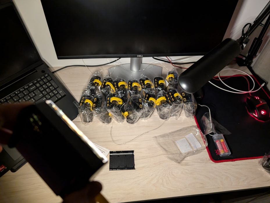 Корпус (Кейс) Павербанк + Ліхтарик Power Bank DIY 3х18650 Type-C (10W)