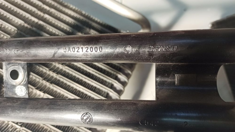 Fiat 500, radiadores de ar condicionado.