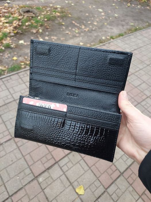 Гаманець жіночий Balisa шкіряний кошелек женский кожаный лаковый лак