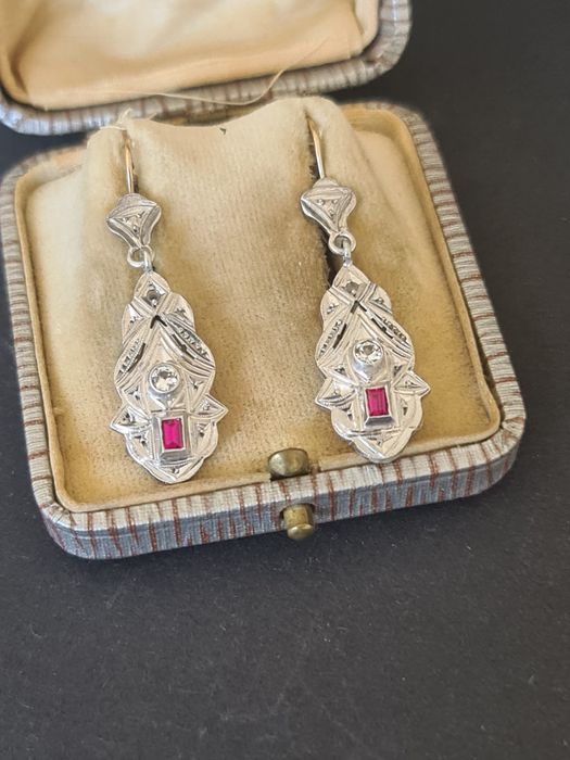 Par de brincos portugueses joalharia