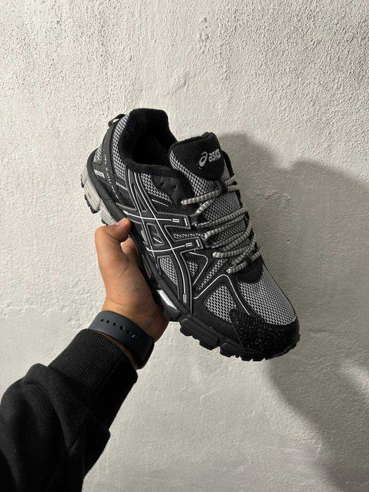 36 37 41 44 Кросівки зимові асікс термо кахана чорні asics kahana