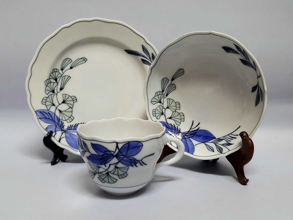 Serwis do herbaty dla 4 osób, Miśnia Meissen