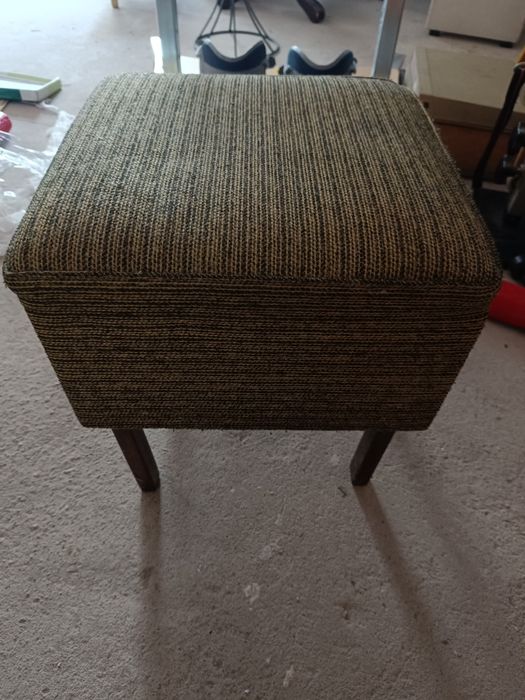 Pufa pufka stołek prl