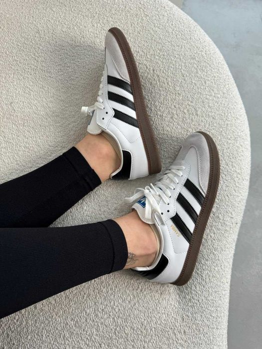 !БЕЗ Передплат! Adidas Samba White Black