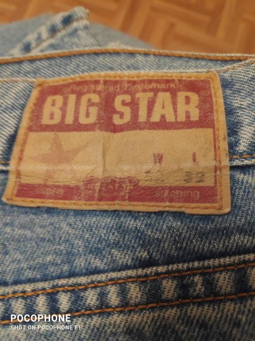Sprzedam Spodnie Big star używane saiz 32r