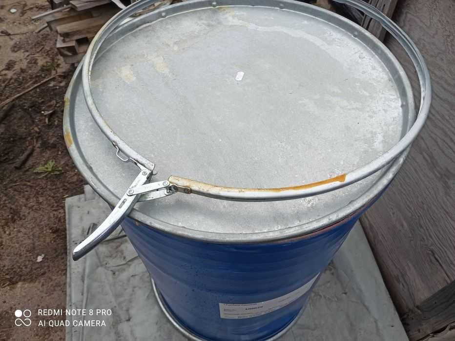 Beczka metalowa 200 L czysta , po sokach owocowych