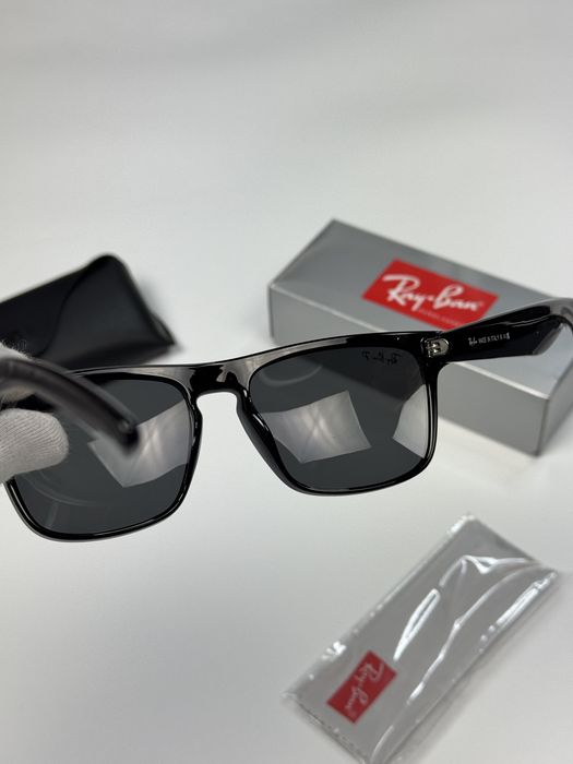 Окуляри Ray-Ban Wayfarer поляризаційні сонцезахисні чоловічі жіночі рай бен