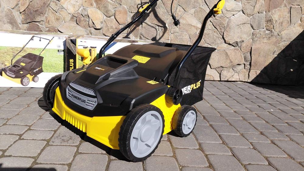Аератор скарифікатор powerplus powxg7516