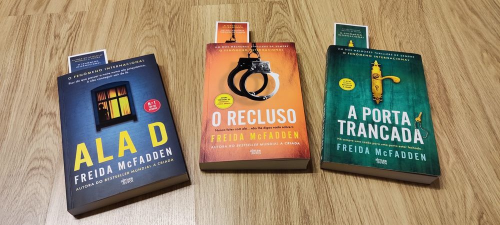 Livros Freida McFadden  como novos