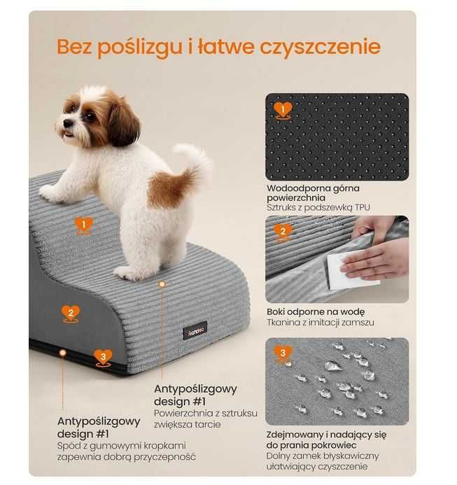 schody dla psa do kanapy
