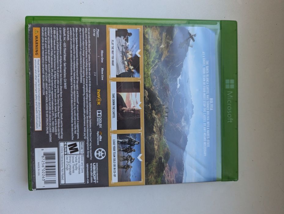 Ghost Recon Wildlands ігри игры диски на Xbox one series x s