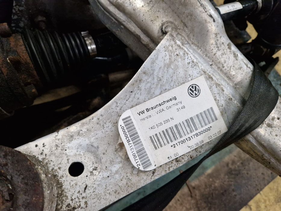 Eixo traseiro usado diferencial HALDEX VW GOLF V 5 R32 3.2 V6 AUDI A3