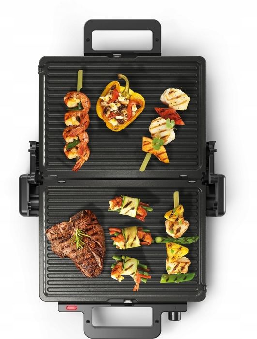 Kontaktowy grill elektryczny Bosch TCG3323 czarny 2000 W