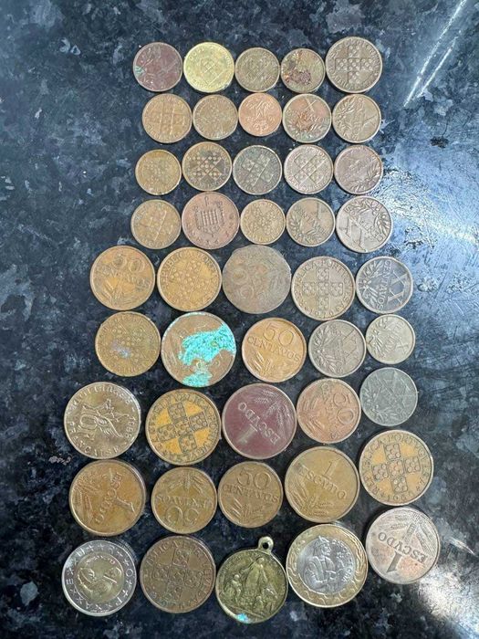 Coleção de Moedas Antigas e Históricas (Réis, Escudos, Etc) Anuncio 02