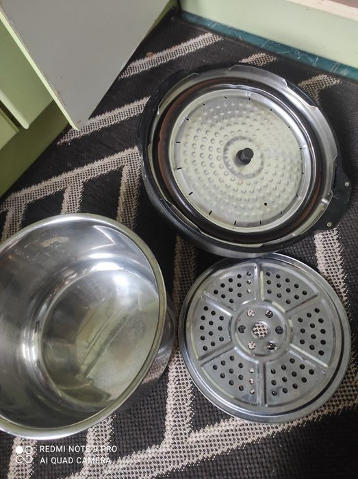 Мультиварка-скороварка ROTEX REPC72-B + чаша з нержавіючої сталі
