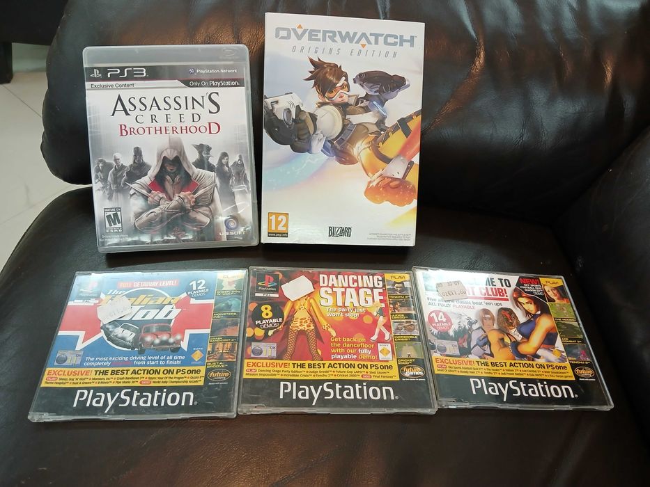 Jogos variados para consola