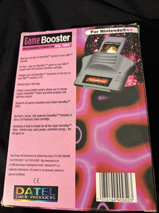 N64 game booster GameBoy